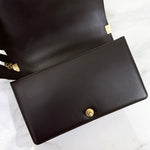 将图片加载到图库查看器，Chanel Leboy New Medium Black Diamond Quilted Lambskin Gold Hardware
