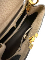 Load image into Gallery viewer, Louis Vuitton LV Capucine BB Etoupe Gold-tone Hardware
