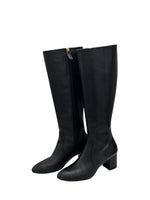 将图片加载到图库查看器，Stuart Weitzman Yuliana 60 Knee-High Zip Boots, Black Nappa Leather, Size US 7B/EU 37.5
