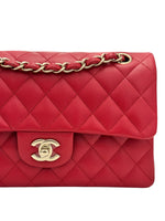 Load image into Gallery viewer, Chanel Timeless Classic Small 22P Red Caviar, Gold-tone Hardware
