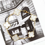 Load image into Gallery viewer, Van Cleef and Arpels Vintage Alhambra 5 Motifs Bracelet
