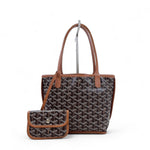 将图片加载到图库查看器，Goyard Anjou Reversible Mini Tote Goyardine Canvas
