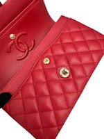 Load image into Gallery viewer, Chanel Timeless Classic Small 22P Red Caviar, Gold-tone Hardware
