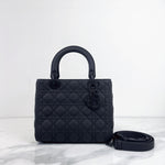 Load image into Gallery viewer, Christian Dior Lady Dior Ultramatte Black
