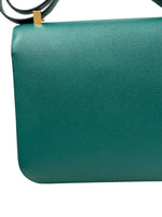 Load image into Gallery viewer, Hermes Constance 24	Malachite Epsom 24kt Gold-Plated Hardware Stamp A
