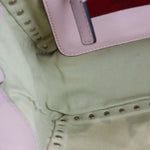 Load image into Gallery viewer, VALENTINO Rockstud Tote Small Vitello Beige Pink LGHW
