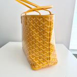 将图片加载到图库查看器，Goyard Artois PM Tote Yellow Goyardine Canvass
