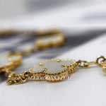 Load image into Gallery viewer, Van Cleef and Arpels Vintage Alhambra 5 Motifs Bracelet
