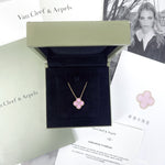 Charger l&#39;image dans la galerie, Van Cleef and Arpels VCA Holiday Pendant, Vintage Alhambra Pink Sevres
