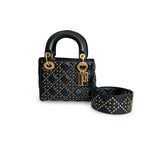 Load image into Gallery viewer, Christian Dior Supple Lady Dior Studded - Mini
