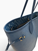 Charger l'image dans la galerie, Louis Vuitton LV Neverful MM, Monogram Denim/Epi Leather, Gold-tone Hardware
