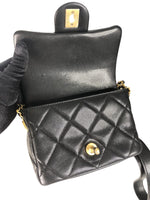 Load image into Gallery viewer, Chanel CC Twist Your Buttons Mini Bag Black Caviar Gold-tone Hardware
