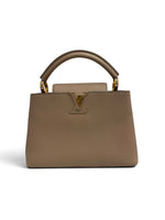 Load image into Gallery viewer, Louis Vuitton LV Capucine BB Etoupe Gold-tone Hardware

