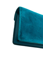 Load image into Gallery viewer, Gucci Dionysus Super Mini Peacock Velvet Crystal Embellished and Silver-tone Hardware
