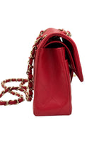 Load image into Gallery viewer, Chanel Timeless Classic Small 22P Red Caviar, Gold-tone Hardware
