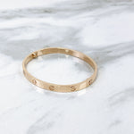 Load image into Gallery viewer, Cartier Classic Love Bracelet Rose Gold Size 20
