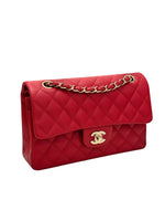 Load image into Gallery viewer, Chanel Timeless Classic Small 22P Red Caviar, Gold-tone Hardware
