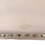 将图片加载到图库查看器，VALENTINO Rockstud Tote Small Vitello Beige Pink LGHW
