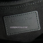 将图片加载到图库查看器，Lady Dior Medium Black Ultramatte
