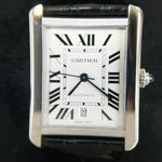 Charger l&#39;image dans la galerie, Cartier Tank Must Watch 41mm Black Croco Strap
