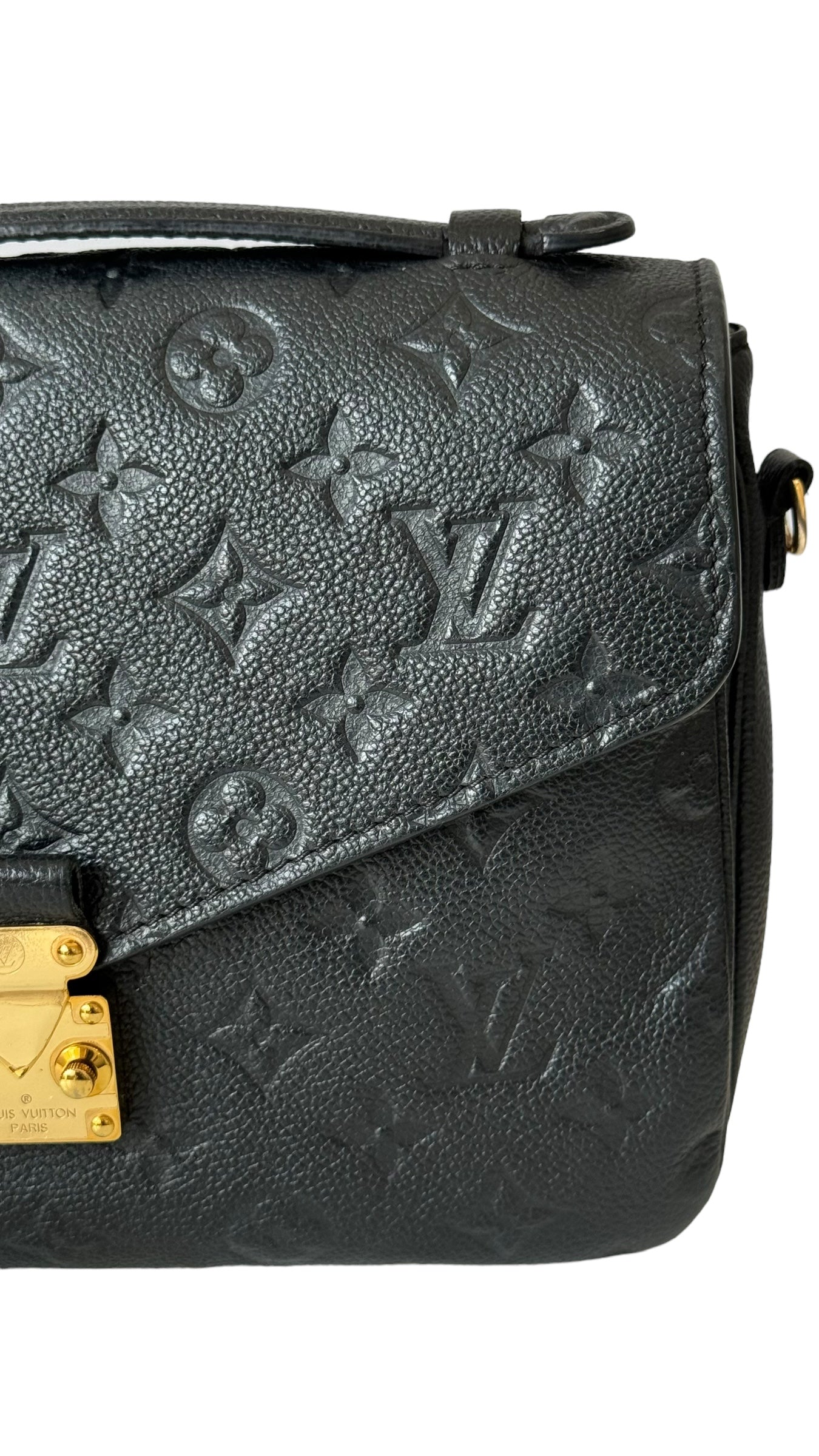 Louis Vuitton LV Pochette Metis Black Monogram Empreinte