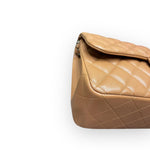 Load image into Gallery viewer, Chanel Timeless Classic Jumbo Double Flap Caramel Caviar Gold-tone Hardware
