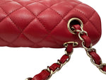 将图片加载到图库查看器，Chanel Timeless Classic Small 19B True Red Caviar Gold-tone Hardware
