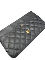将图片加载到图库查看器，Chanel Timeless Classic Jumbo Black Caviar Gold-tone Hardware
