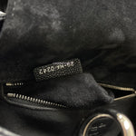 Charger l&#39;image dans la galerie, Christian Dior Lady Dior Medium Black Grained Leather/Caviar Silver-tone Hardware
