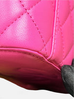 Load image into Gallery viewer, Chanel Coco Hearts Vanity Case, Quilted Barbie Pink Lambskin Gold-tone Hardware
