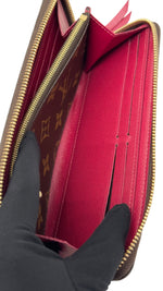 Load image into Gallery viewer, Louis Vuitton Clemence Wallet Monogram Cerise
