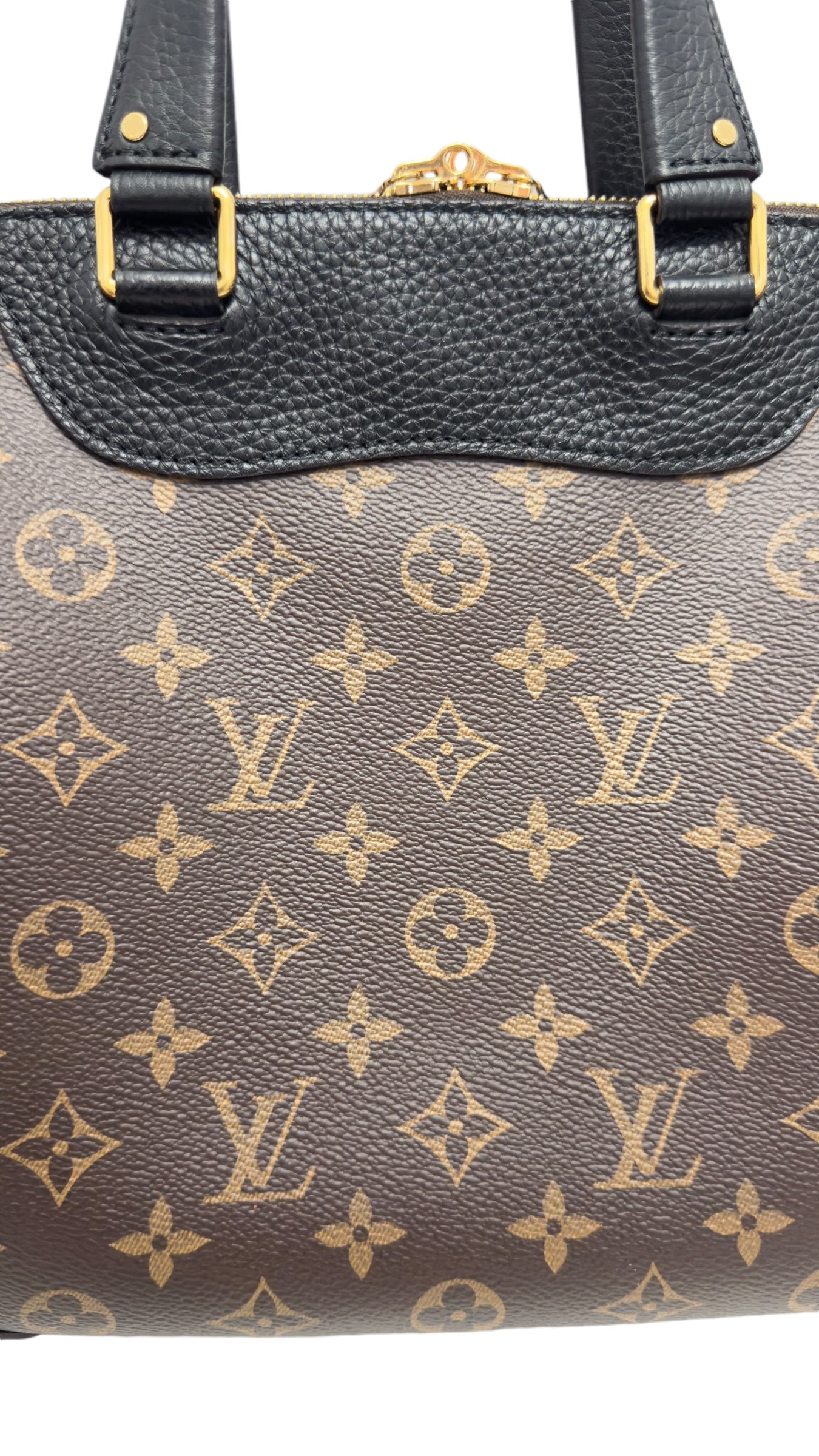 Louis Vuitton Retiro Monogram Noir Gold-tone Hardware