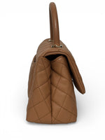 Charger l'image dans la galerie, Chanel Coco Handle Mini 21P Caramel Caviar Gold-tone Hardware

