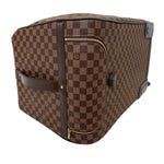 将图片加载到图库查看器，Louis Vuitton Eole 60 Damier Ebene Rolling Luggage Travel Duffle Bag
