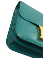 Load image into Gallery viewer, Hermes Constance 24	Malachite Epsom 24kt Gold-Plated Hardware Stamp A
