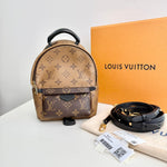 将图片加载到图库查看器，Louis Vuitton Palm Spring Backpack Mini Reverse Monogram
