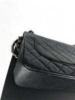 Load image into Gallery viewer, Chanel Timeless Classic Jumbo Black Caviar Silver-tone Hardware
