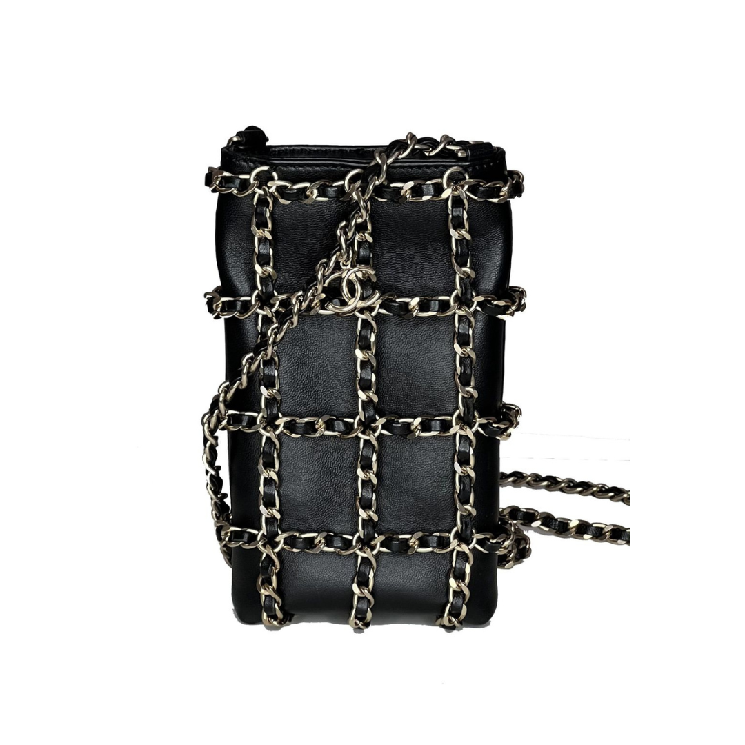 Chanel Phone Clutch on Chain
