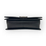 Load image into Gallery viewer, Chanel Leboy Old Medium Black Caviar / Grained Calfskin Leather, Chevron, Ruthenium Hardware
