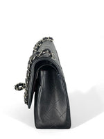 Load image into Gallery viewer, Chanel Timeless Classic Jumbo Black Caviar Silver-tone Hardware
