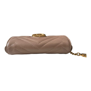 Gucci Marmont Super Mini Matellase Dusty Pink