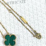 Charger l&#39;image dans la galerie, Van Cleef and Arpels Vintage Alhambra 1 Motif Necklace
