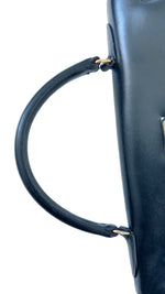 Load image into Gallery viewer, Hermes Kelly32 Sellier Vintage Black Box 24kt Plated-Gold Hardware
