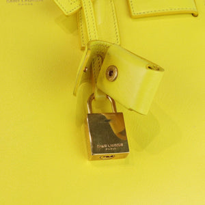 Saint Laurent Sac De Jour Baby Calfskin Leather Yellow GHW