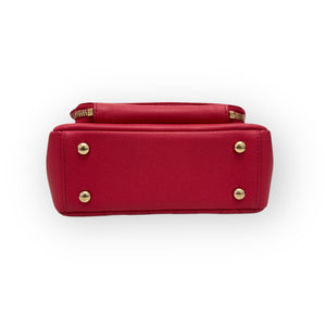 Chanel Business Affinity Strawberry Red Grained Calfskin - Caviar, Gold-tone Hardware