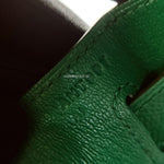 Charger l&#39;image dans la galerie, Hermes Kelly Sellier 32 Vert Vertigo Epsom Palladium Hardware
