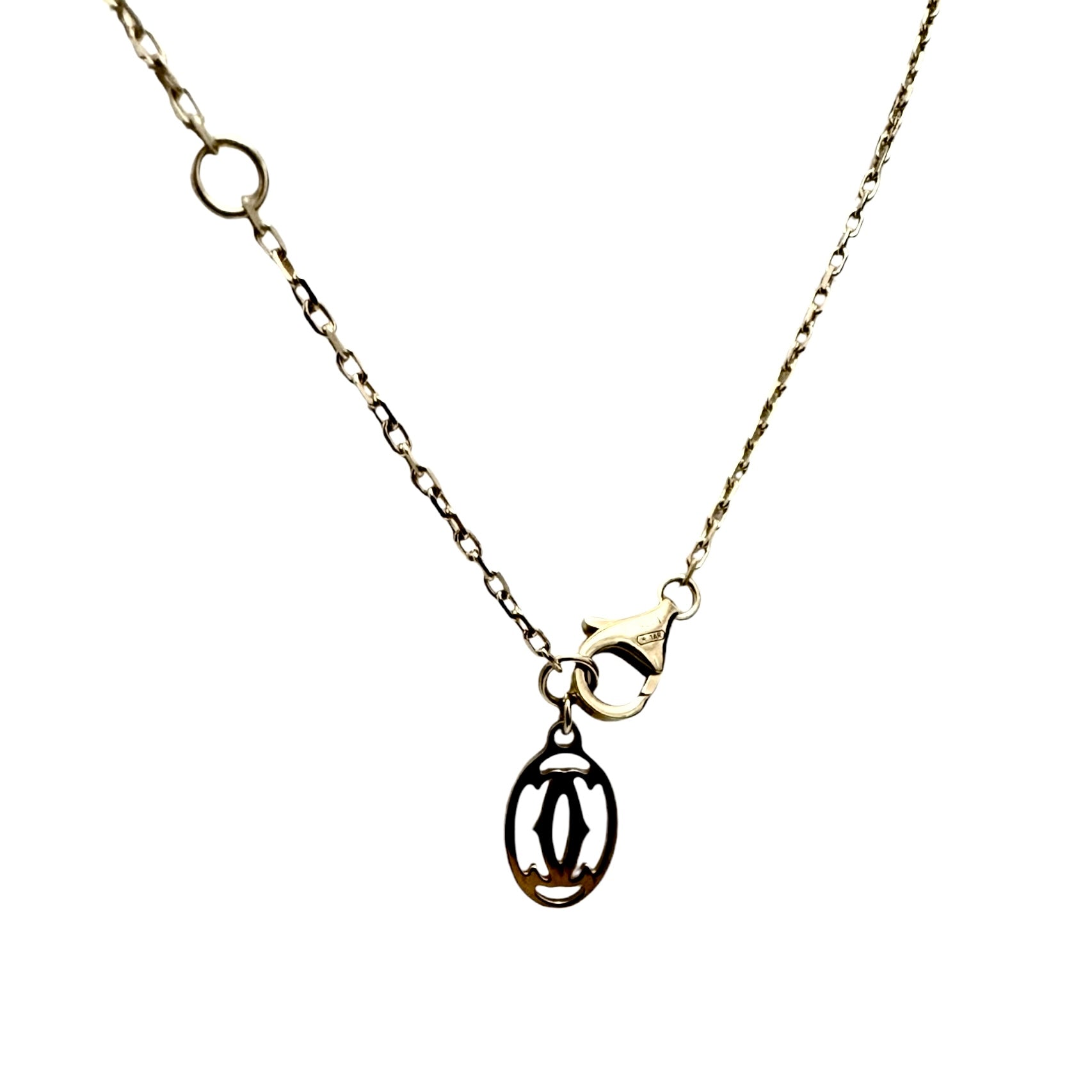 Cartier d'Amour Necklace, Small Model, Brilliant-cut Diamond, 18K Yellow Gold