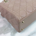 Charger l&#39;image dans la galerie, Christian Dior Lady Dior Medium French Pink Gold-tone Hardware
