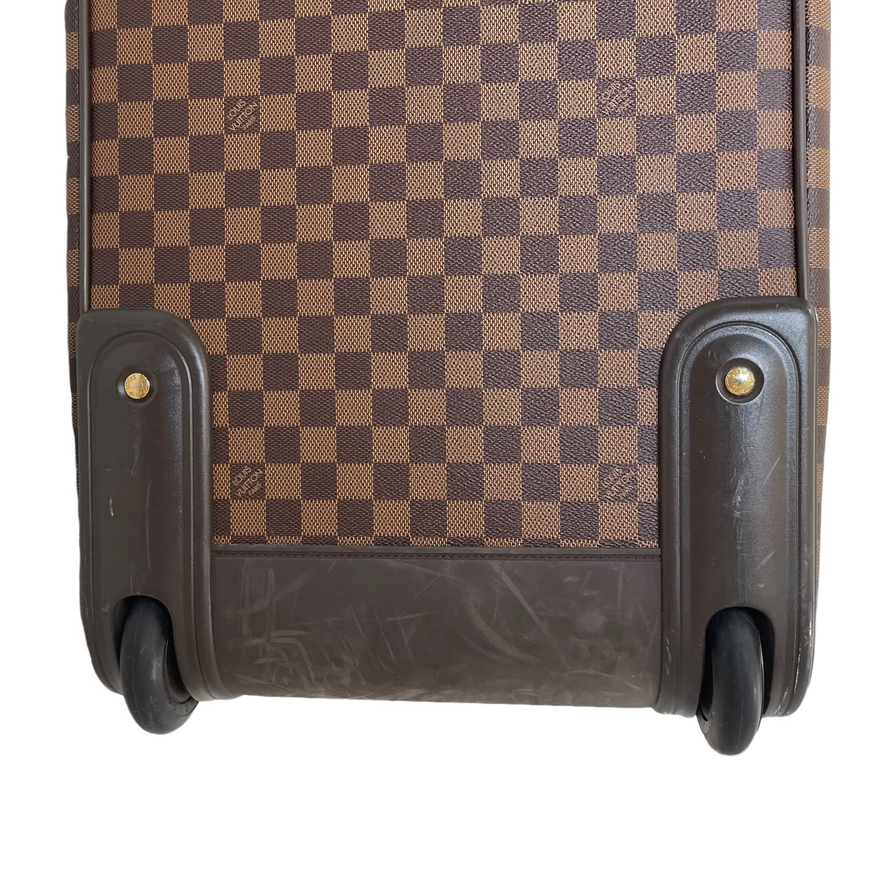 Louis Vuitton Eole 60 Damier Ebene Rolling Luggage Travel Duffle Bag