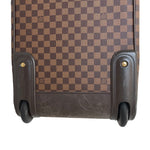 Load image into Gallery viewer, Louis Vuitton Eole 60 Damier Ebene Rolling Luggage Travel Duffle Bag
